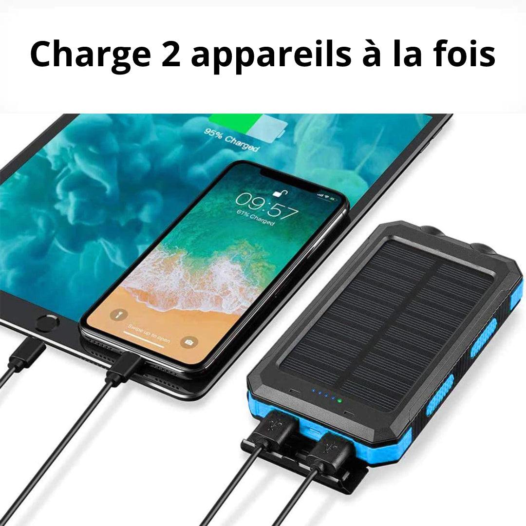 ENERSOL™ - Chargeur solaire portatif multifonctions